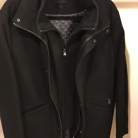 Calvin Klein Black coat - Picture 2 of 4